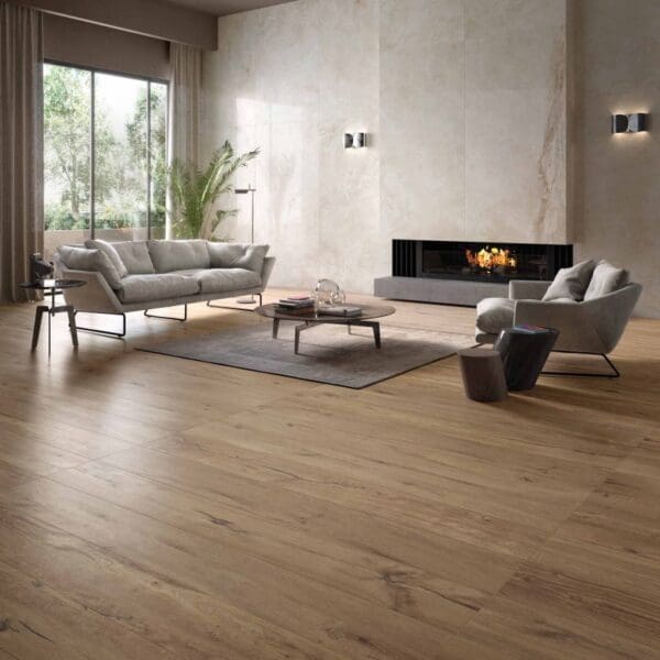Flaviker Cozy - Brown 20x120 cm lattia- ja seinälaatta (Demo) - Image 4